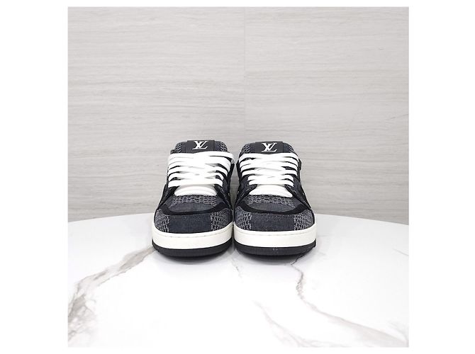 Louis Vuitton Sneakers Denim Trainer - vista 11