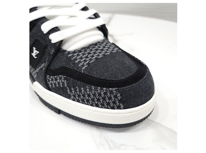Louis Vuitton Sneakers Denim Trainer - vista 15