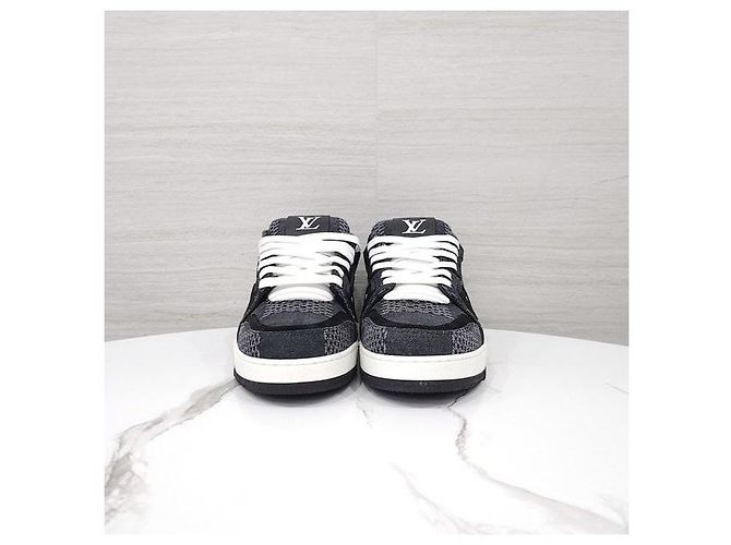 Louis Vuitton Sneakers Denim Trainer - vista 2
