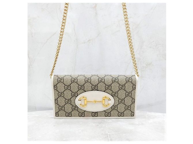 Gucci Borsa a tracolla Horsebit WOC Wallet on Chain - vista 11