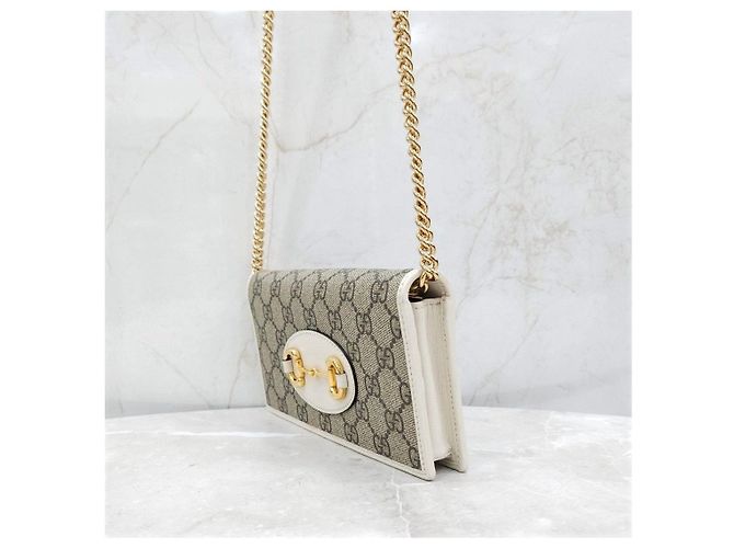 Gucci Borsa a tracolla Horsebit WOC Wallet on Chain - vista 12