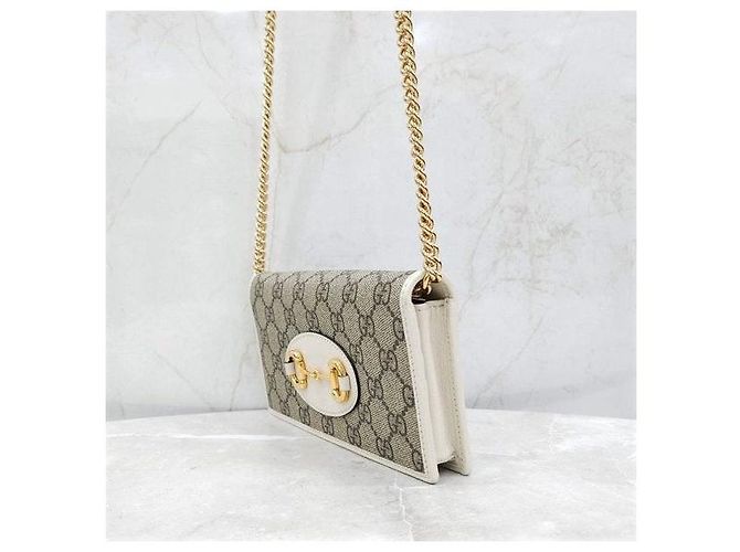 Gucci Borsa a tracolla Horsebit WOC Wallet on Chain - vista 2
