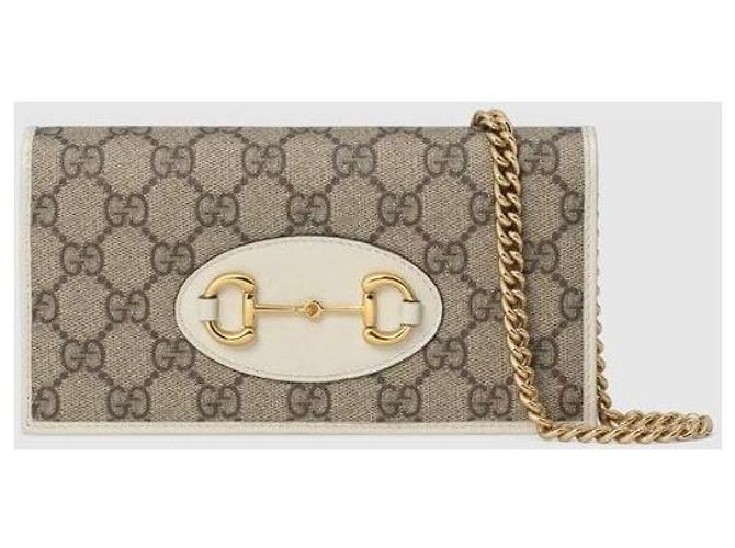 Gucci Borsa a tracolla Horsebit WOC Wallet on Chain - vista 9