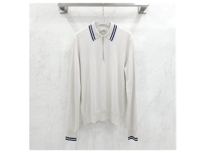Hermès Kaschmir-Strick mit Half-Zip - Ansicht 5