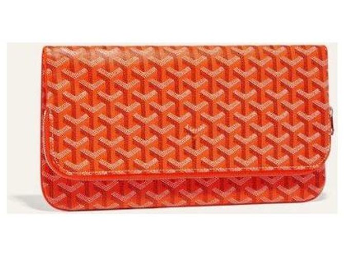 Goyard Clutch Saint Marie MM Orange Speciale - vista 10