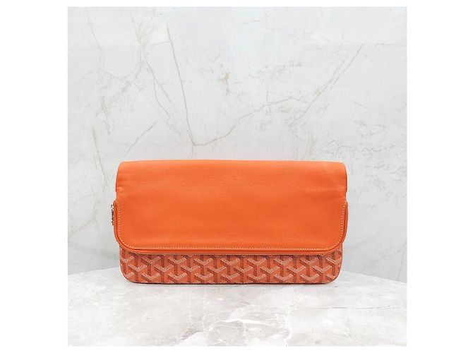 Goyard Clutch Saint Marie MM Orange Speciale - vista 11