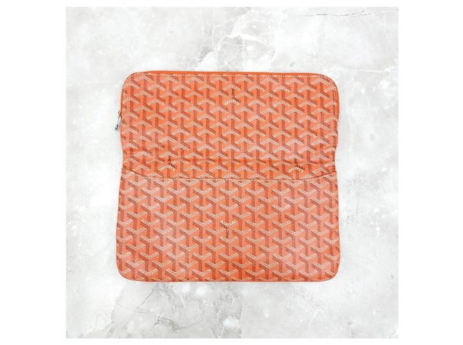 Goyard Clutch Saint Marie MM Orange Speciale - vista 15