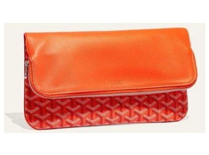 Goyard Clutch Saint Marie MM Orange Speciale - vista 9