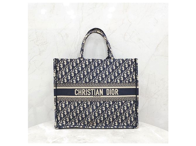 Dior Oblique Canvas Book Tote Large - vista 11