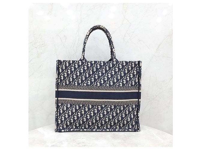 Dior Oblique Canvas Book Tote Large - vista 13