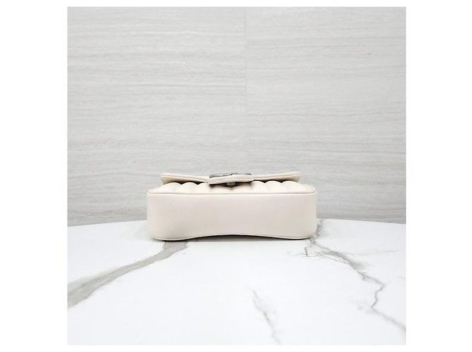 Gucci Borsa Super Mini con catena GG Marmont Matelassé - vista 7