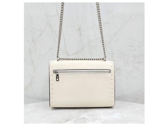 Louis Vuitton Borsa a tracolla My Lockme BB Chain Cream - vista 3