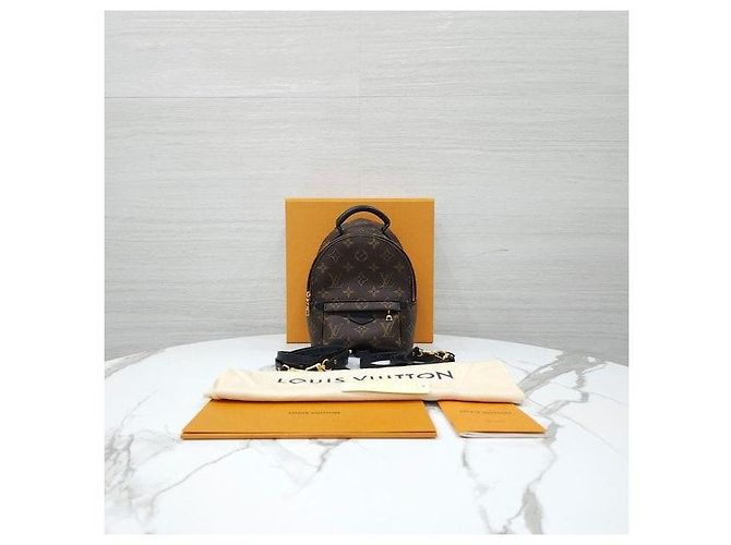 Louis Vuitton Mini zaino Palm Springs Monogram - vista 10