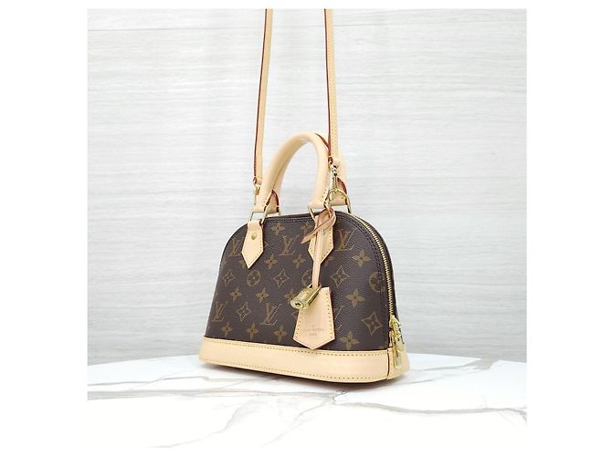 Louis Vuitton Alma BB Monogram Schultertasche - Ansicht 12