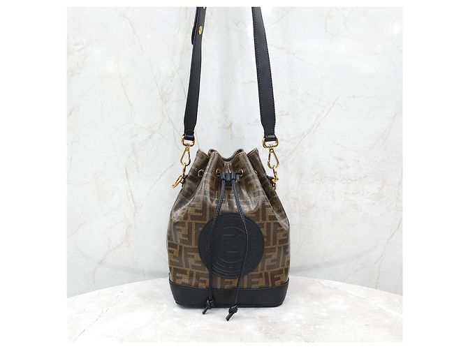 Fendi Borsa a secchiello Small Montreal - vista 10