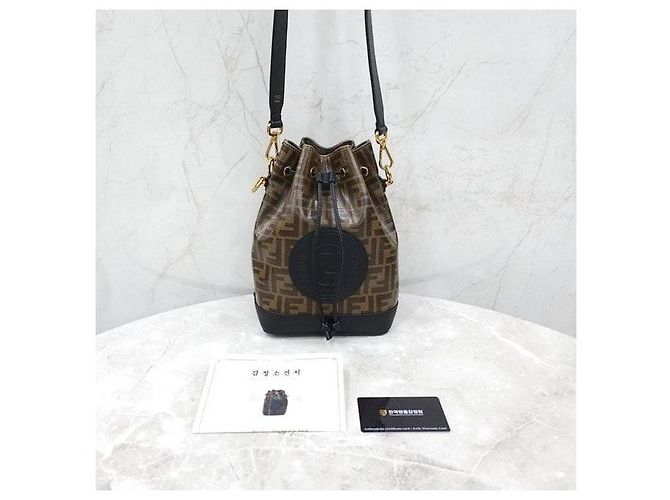 Fendi Borsa a secchiello Small Montreal - vista 9