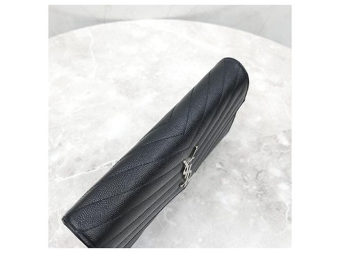 Autre Marque Borsa a tracolla con catena WOC matelassé nera - vista 5