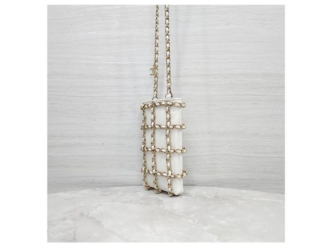 Chanel Borsa a tracolla con catena porta telefono - vista 10
