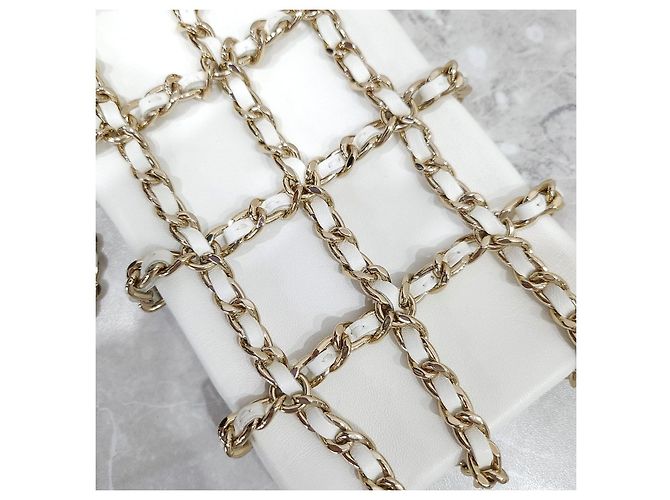 Chanel Borsa a tracolla con catena porta telefono - vista 14