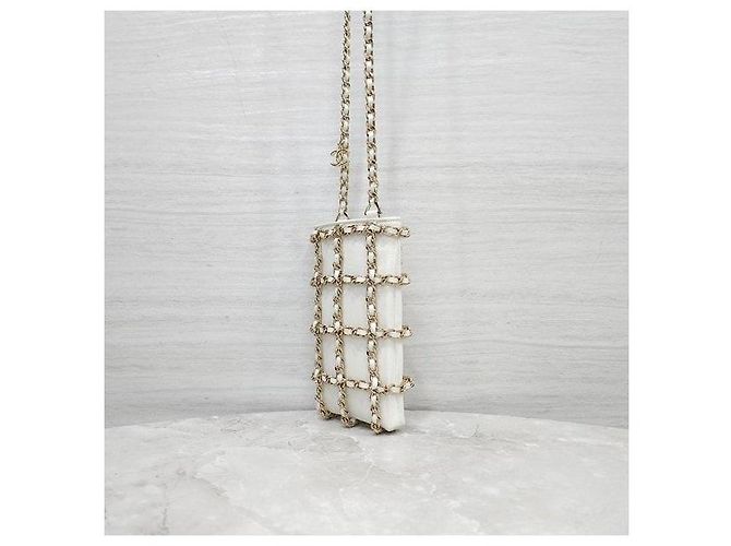Chanel Borsa a tracolla con catena porta telefono - vista 2