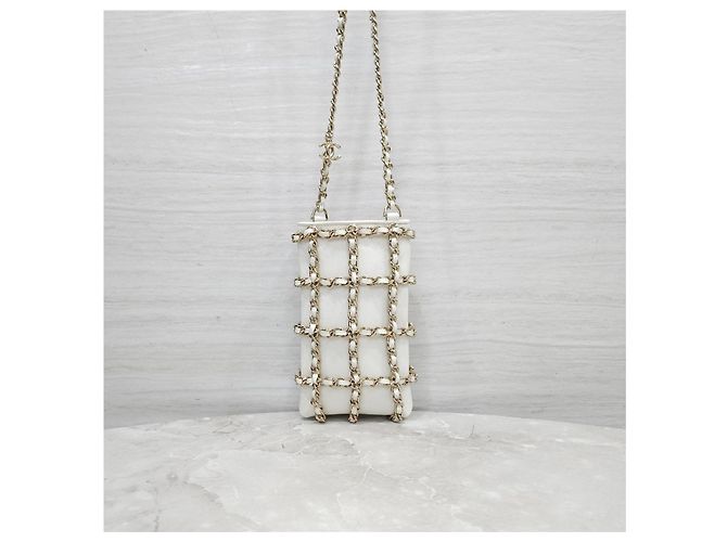 Chanel Borsa a tracolla con catena porta telefono - vista 9