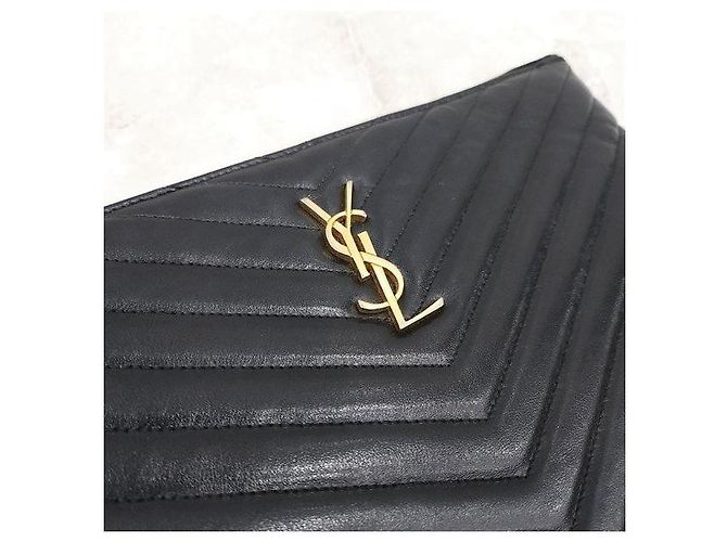 Autre Marque Clutch con tracolla in pelle matelassé - vista 5