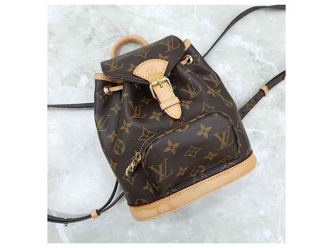 Louis Vuitton Mini zaino Monogram Montsouris - vista 13