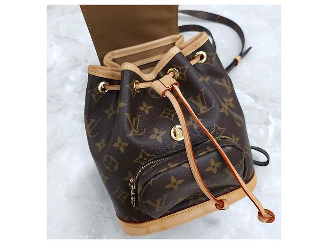 Louis Vuitton Mini zaino Monogram Montsouris - vista 14