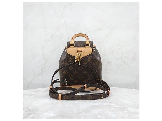 Louis Vuitton Mini zaino Monogram Montsouris - vista 3