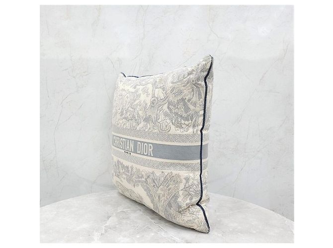 Dior Graues Tuileries quadratisches Kissen - Ansicht 2