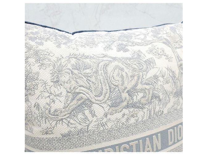 Dior Graues Tuileries quadratisches Kissen - Ansicht 5