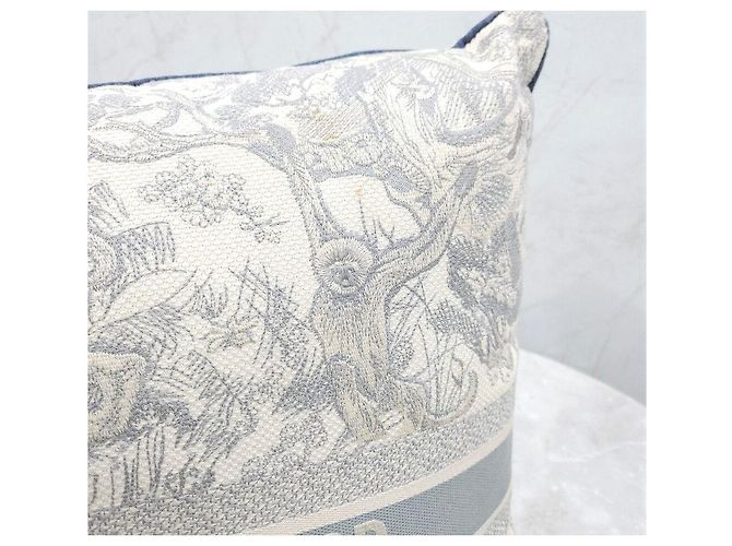 Dior Graues Tuileries quadratisches Kissen - Ansicht 6