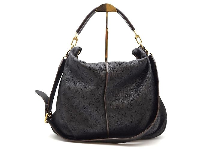 Louis Vuitton Mahina Selene MM Black - vista 4