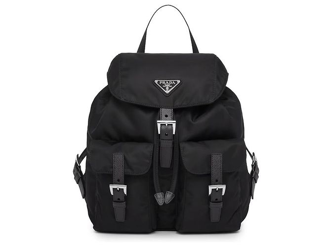 Prada Zaino piccolo Re-Nylon Black - vista 2