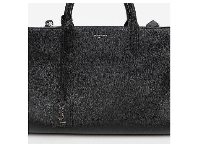 Autre Marque Small Cabas Rive Gauche in pelle nera, borsa tote e borsa a tracolla - vista 2