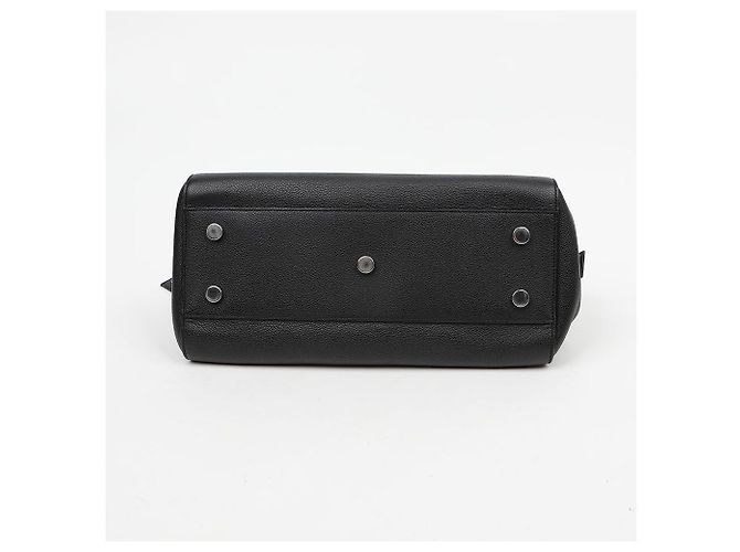 Autre Marque Small Cabas Rive Gauche in pelle nera, borsa tote e borsa a tracolla - vista 7