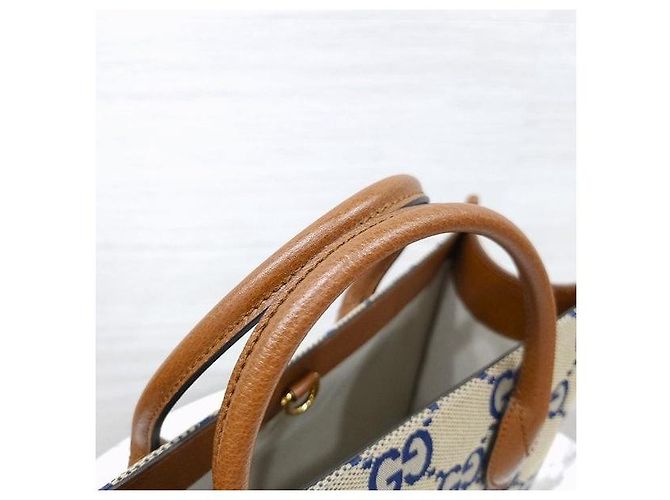 Gucci Interlocking Medium Canvas Tote Bag - Ansicht 5