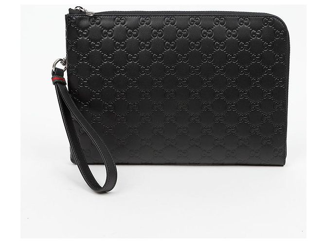 Pochette Gucci Medium Marrone Pelle di Vitello - vista 2