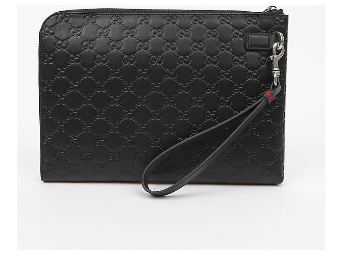 Pochette Gucci Medium Marrone Pelle di Vitello - vista 3