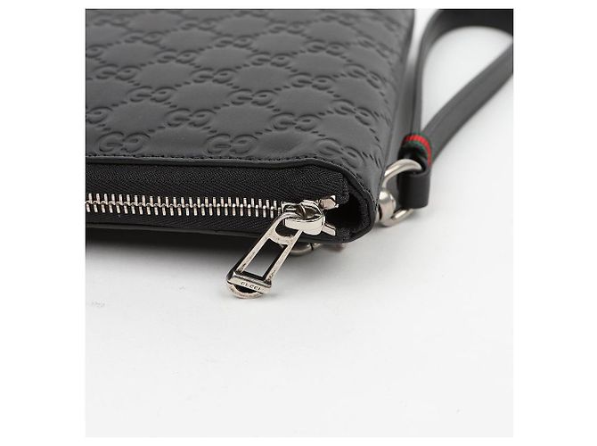 Pochette Gucci Medium Marrone Pelle di Vitello - vista 6