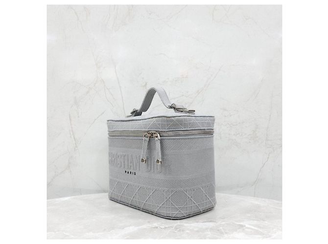 Dior Graue Cannage Travel Vanity - Ansicht 11