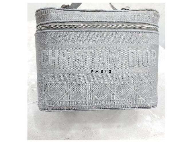 Dior Graue Cannage Travel Vanity - Ansicht 4