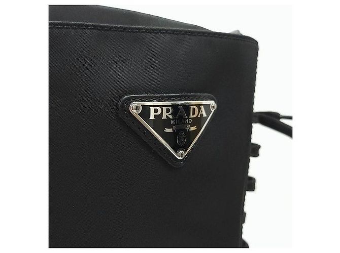 Prada Stivaletti stringati in Re-Nylon e pelle spazzolata - vista 7