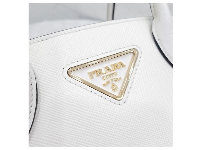 Prada Borsa con manico Christina Saffiano - vista 14