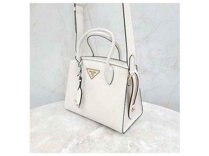 Prada Borsa con manico Christina Saffiano - vista 2