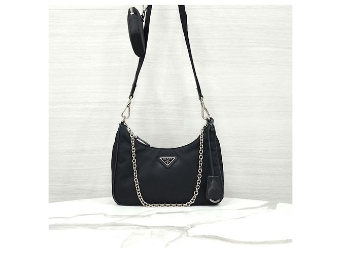 Prada Borsa a tracolla Re-Edition Tessuto Re-Nylon - vista 10