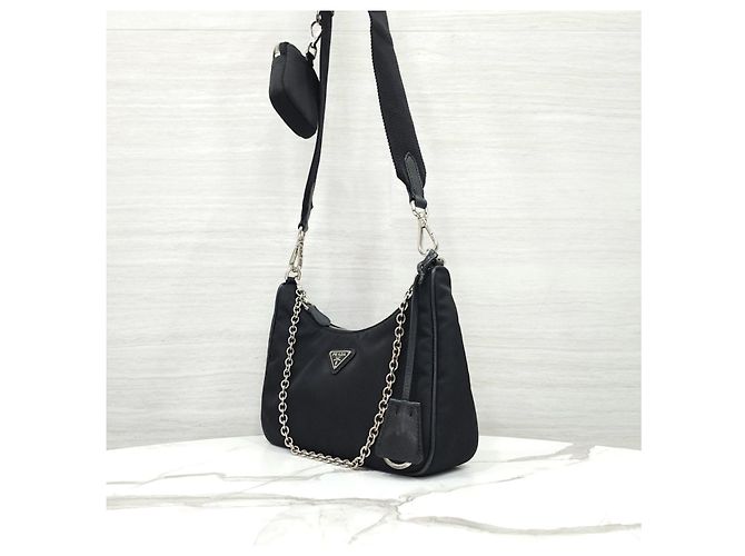 Prada Borsa a tracolla Re-Edition Tessuto Re-Nylon - vista 11