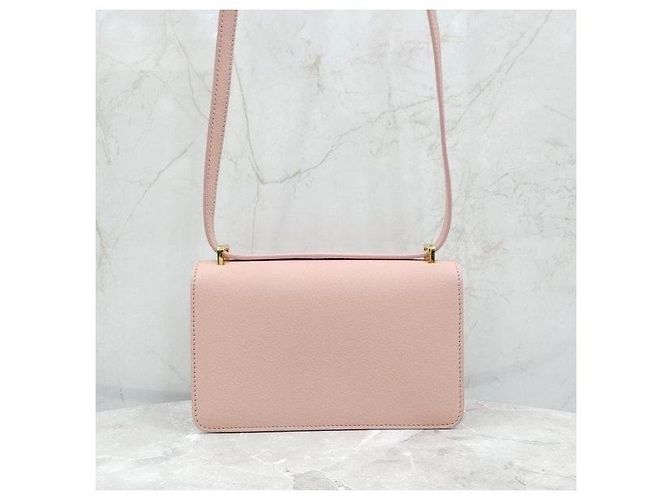 Burberry Borsa a tracolla Mini TB in pelle Rosa - vista 3