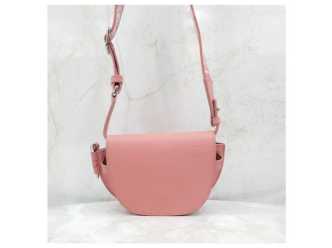 Loewe Mini Gate Dual Bag in vitello morbido - vista 10
