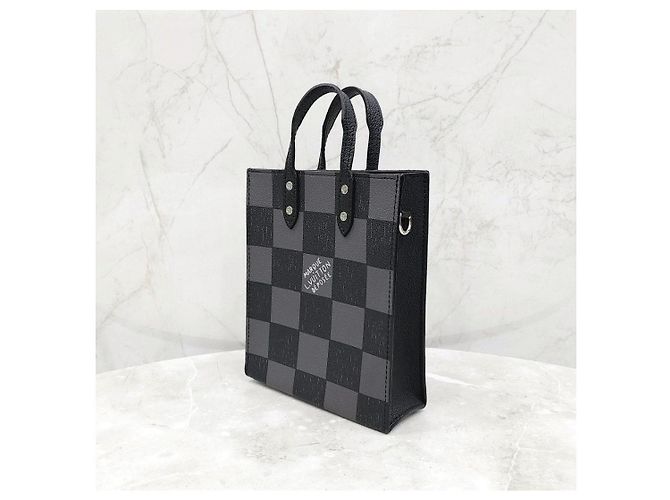 Louis Vuitton Sac Plat Crossbody XS Damier Checkerboard - vista 10